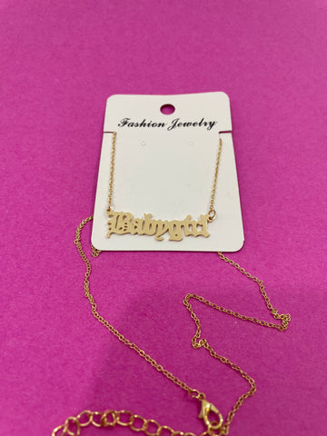 THE TRUE BABYGIRL NECKLACE